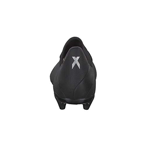 adidas X 19.3 FG, Zapatillas de Fútbol Hombre, Negro (Core Black/Utility Black/Silver Met. Core Black/Utility Black/Silver Met.), 42 EU