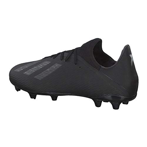 adidas X 19.3 FG, Zapatillas de Fútbol Hombre, Negro (Core Black/Utility Black/Silver Met. Core Black/Utility Black/Silver Met.), 42 EU