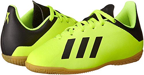 adidas X Tango 18.4 in J, Zapatillas de fútbol Sala Unisex Adulto, Multicolor (Amasol/Negbás/Amasol 000), 38 2/3 EU