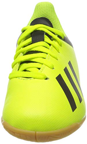 adidas X Tango 18.4 in J, Zapatillas de fútbol Sala Unisex Adulto, Multicolor (Amasol/Negbás/Amasol 000), 38 2/3 EU