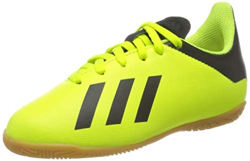 adidas X Tango 18.4 in J, Zapatillas de fútbol Sala Unisex Adulto, Multicolor (Amasol/Negbás/Amasol 000), 38 2/3 EU
