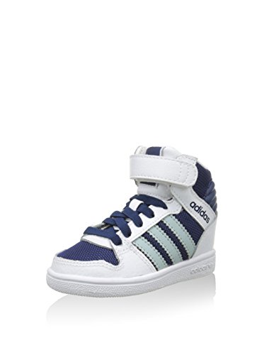 adidas Zapatillas Abotinadas Pro Play 2 CF I Blanco/Azul Marino EU 25 (UK 7.5 C)