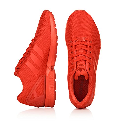 Adidas ZX Flux, Alpargatas Hombre, Rojo (Red/Red/RedRed/Red/Red), 44 EU