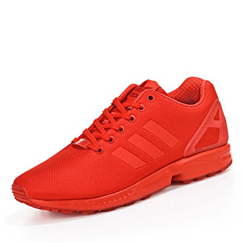 Adidas ZX Flux, Alpargatas Hombre, Rojo (Red/Red/RedRed/Red/Red), 44 EU