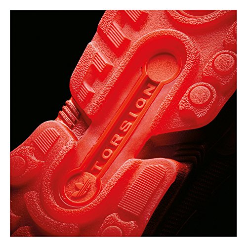 Adidas ZX Flux, Alpargatas Hombre, Rojo (Red/Red/RedRed/Red/Red), 44 EU