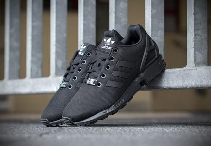 ADIDAS ZX Flux J, Zapatillas Unisex Adulto, Negro (Core Black/Core Black/Core Black 0), 36 EU