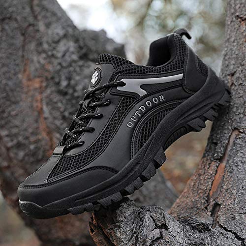 Aerlan Laufschuhe für Männer und Frauen,Zapatos para Correr de Aire para Mujer,Zapatillas de Deporte Casuales de montañismo al Aire Libre de tamaño Masculino-Arena Color_45#