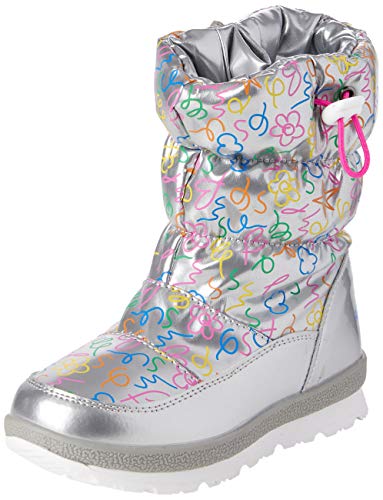 Agatha Ruiz de la Prada 201996, Botas para Nieve, Plata (Textil), 29 EU