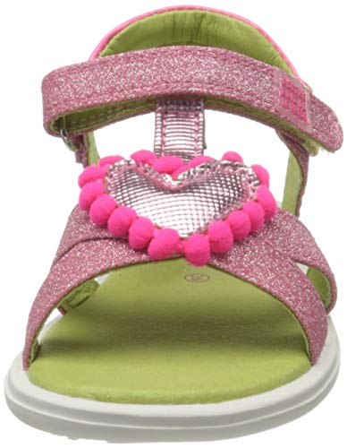 Agatha Ruiz de la Prada 202965, Sandalias con Tira a T Niña, Rosa (Rosa (Mat) Paprika), 33 EU