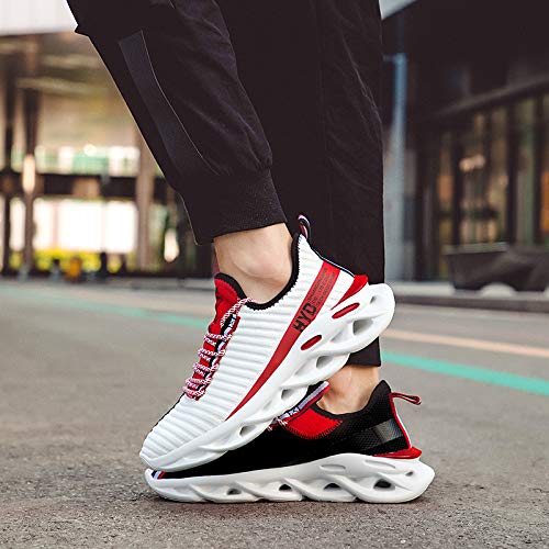 Ahico Zapatillas de Deporte de Moda para Hombre Zapatos para Caminar Zapatillas Deportivas Transpirables para Exteriores Zapatillas Deportivas de Gimnasio Deportivo Zapatillas de Deporte Casuales