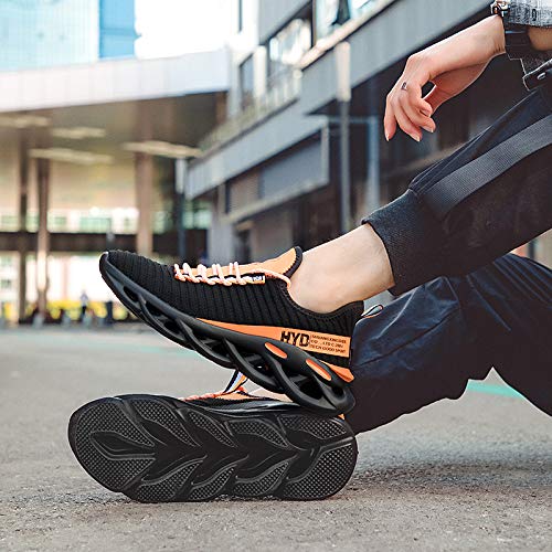 Ahico Zapatillas de Deporte de Moda para Hombre Zapatos para Caminar Zapatillas Deportivas Transpirables para Exteriores Zapatillas Deportivas de Gimnasio Deportivo Zapatillas de Deporte Casuales