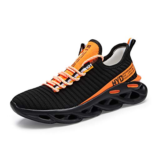 Ahico Zapatillas de Deporte de Moda para Hombre Zapatos para Caminar Zapatillas Deportivas Transpirables para Exteriores Zapatillas Deportivas de Gimnasio Deportivo Zapatillas de Deporte Casuales
