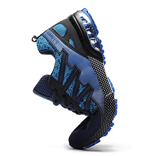 Ahico Zapatillas de Deporte para Correr Hombres Tenis Zapatos Ligero Moda Caminar Transpirable Entrenamiento Deportivo para Hombres