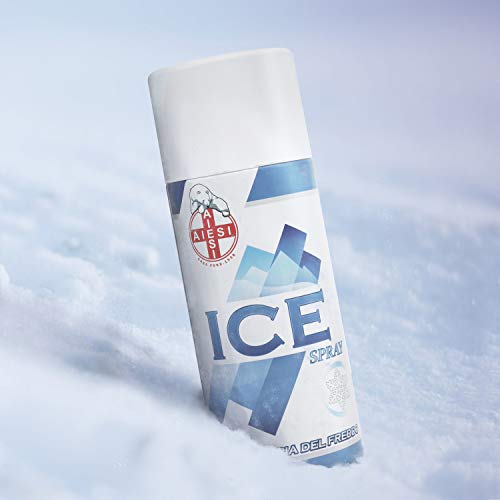 AIESI® Hielo Spray instantáneo con MENTOL lata de 400 ml ICE SPRAY # Made in Italy