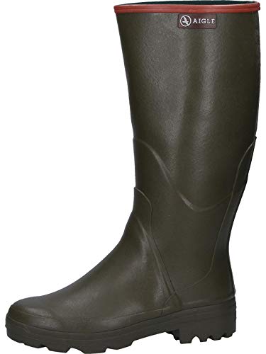 Aigle Chambord Pro 2, Botas de Goma de Trabajo Unisex Adulto, Verde (Kaki 001), 45 EU