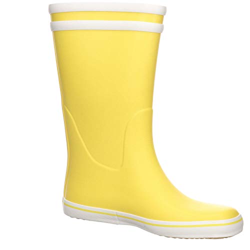 Aigle Malouine BT, Botas de Agua Mujer, Amarillo (Jaune/Blanc), 38 EU