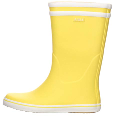 Aigle Malouine BT, Botas de Agua Mujer, Amarillo (Jaune/Blanc), 38 EU
