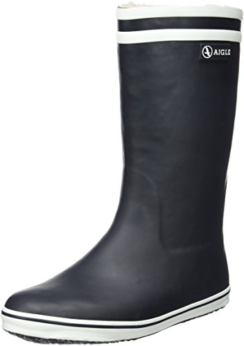 Aigle Malouine Fur, Botas de Nieve para Mujer, Azul (Marine), 35 EU
