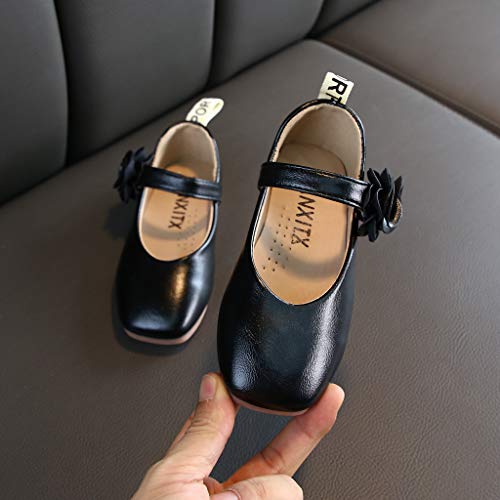 AIni Zapatos NiñAs De Carnaval Princesa NiñA Vestido Sandalias Zapatos Planos Bailarinas Princesa Zapatos con TacóN para NiñA De Las Flores Princesa Zapatos para Boda Fiesta De CumpleañOs Cosplay