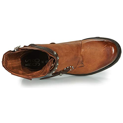 AIRSTEP/A.S.98 Saint EC Rivet Botines/Low Boots Mujeres Camel - 39 - Botas de caña Baja