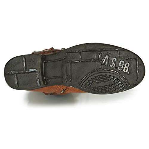 AIRSTEP/A.S.98 Saint EC Rivet Botines/Low Boots Mujeres Camel - 39 - Botas de caña Baja