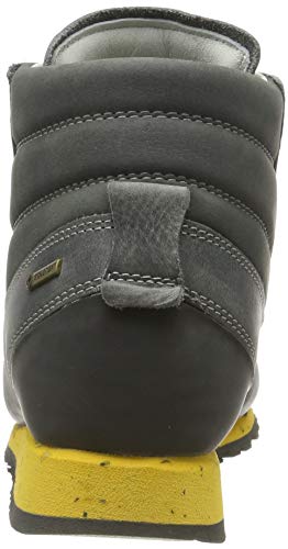 AKU Bellamont G Mid FG G, Zapatos de High Rise Senderismo Mujer, Gris (Grey/Yellow 035), 40 EU