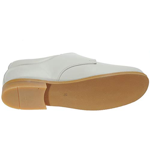 ALADINO 1015 Zapato Comunión en Piel y Velcro para Niño BEIG Talla 34