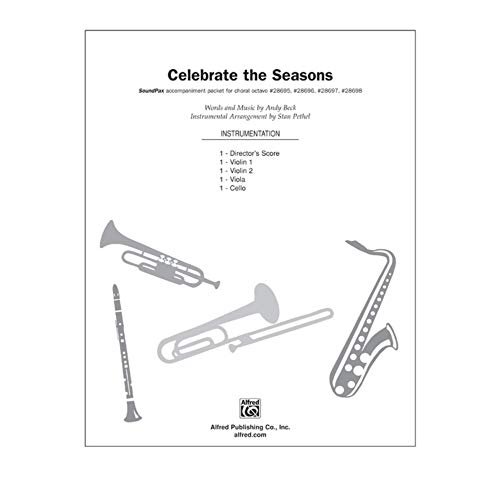 Alfred 00-28700 Celebrate the Seasons - Music Book