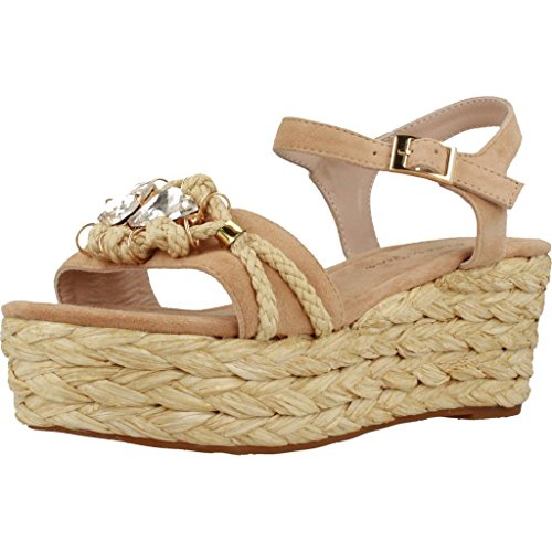 Alma en Pena Alpargatas Para Mujer, Color Hueso, Marca, Modelo Alpargatas Para Mujer V18414 Hueso