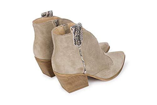 Alma en Pena Botín Beige CULTA para Mujer V20018 - Talla: 37