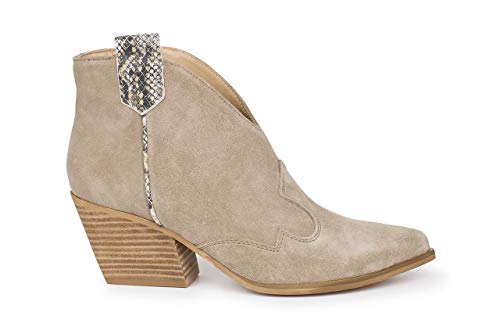 Alma en Pena Botín Beige CULTA para Mujer V20018 - Talla: 37