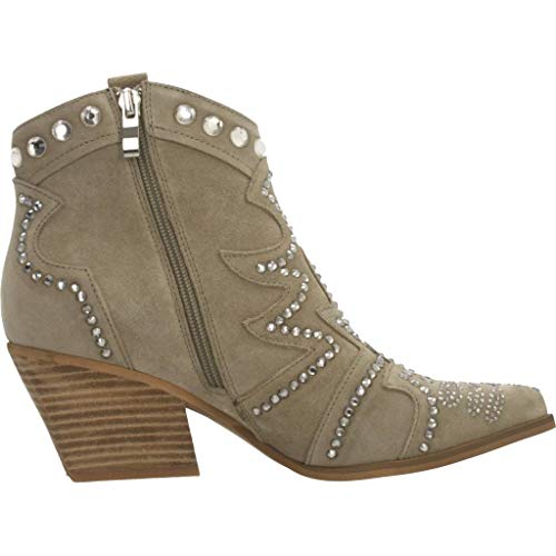 Alma en Pena Botín Beige Deslumbrante para Mujer V20015 - Talla: 39