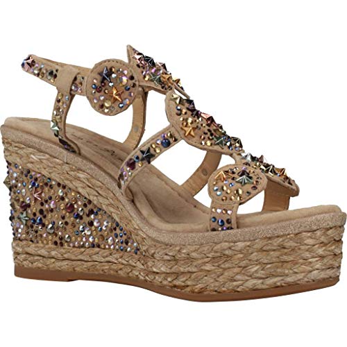 Alma en Pena Cuña Beige Franca para Mujer V20304 - Talla: 39