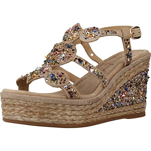 Alma en Pena Cuña Beige Franca para Mujer V20304 - Talla: 39