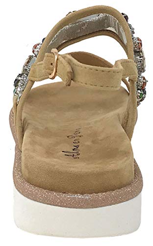 Alma en Pena V20470 Sand, Sandalias, Mujer, 38 EU