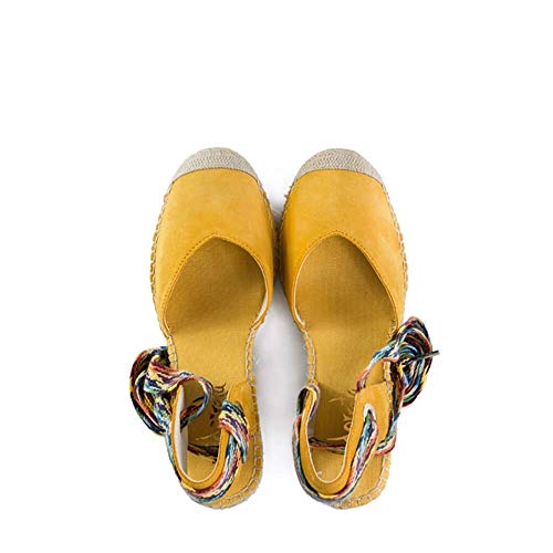 Alpargata 14675 Mostaza - Color - Amarillo, Nº de pie - 39