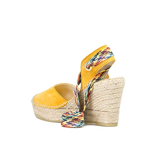 Alpargata 14675 Mostaza - Color - Amarillo, Nº de pie - 39
