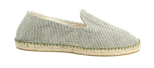 Alpargata Espiga Pata de Gallo Kaki Hombre (Talla 41)