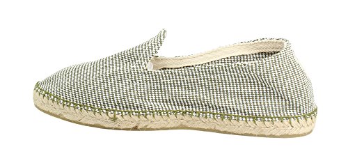 Alpargata Espiga Pata de Gallo Kaki Hombre (Talla 41)