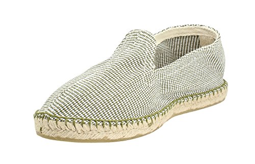 Alpargata Espiga Pata de Gallo Kaki Hombre (Talla 41)