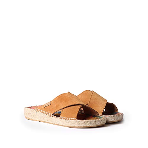 Alpargata para Mujer en Serraje - Bali-SE Cuero, 37 EU