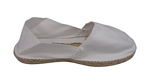 Alpargatus - Alpargata Clasica Plana Blanco - Talla - 43, Hombre
