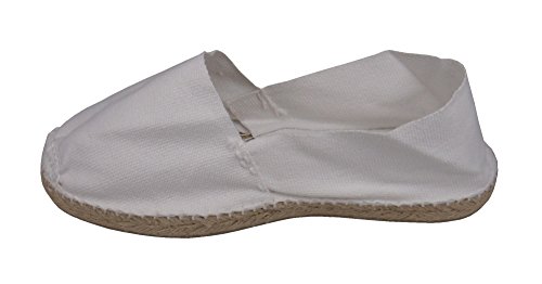 Alpargatus - Alpargata Clasica Plana, Mujer, Blanco, 36 EU