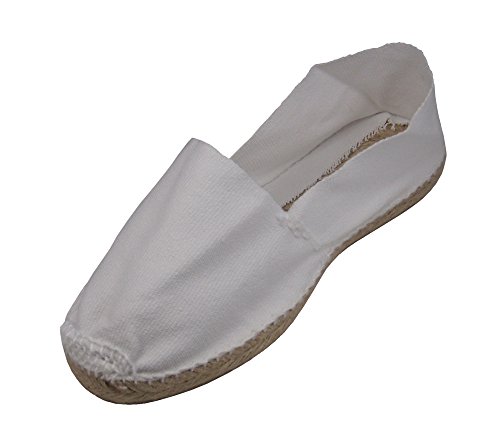 Alpargatus - Alpargata Clasica Plana, Mujer, Blanco, 36 EU