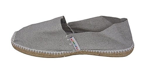 Alpargatus - Alpargata Clasica Plana, Mujer, Gris, 38 EU