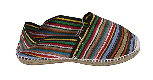 Alpargatus - Alpargata Plana Rayas Multicolores - Talla 36