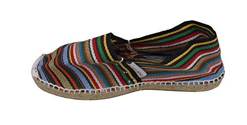 Alpargatus - Alpargata Plana Rayas Multicolores - Talla 39