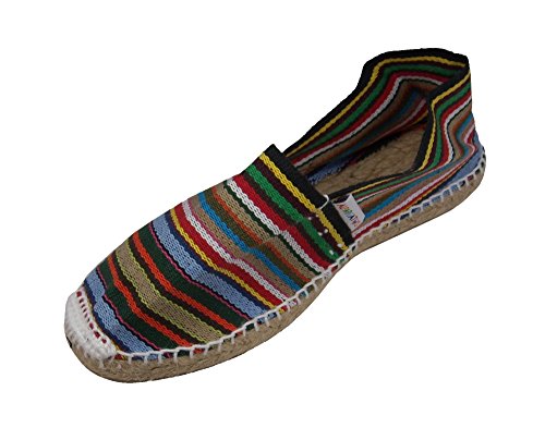 Alpargatus - Alpargata Plana Rayas Multicolores - Talla 39