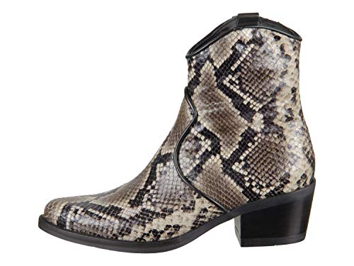 Alpe 4565 Botines Tejanos Camperos Casual de Mujer - 36, Serpiente