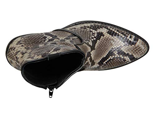 Alpe 4565 Botines Tejanos Camperos Casual de Mujer - 36, Serpiente